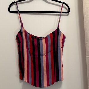 Reformation Multicolor Striped Camisole